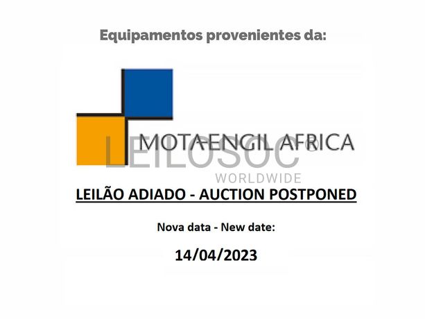 Leilão adiado / Auction postponed: 14/04/2023 ·