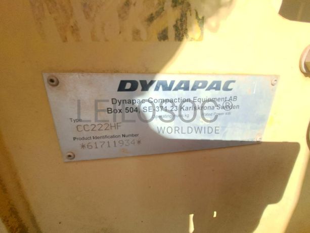 Cilindro Dinapac CC222HF · Samba Caju