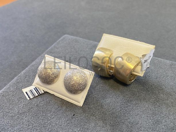 Brincos em prata e outros materiais