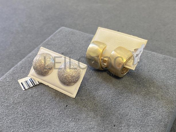 Brincos em prata e outros materiais