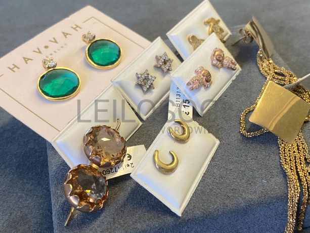 Brincos em prata e outros materiais