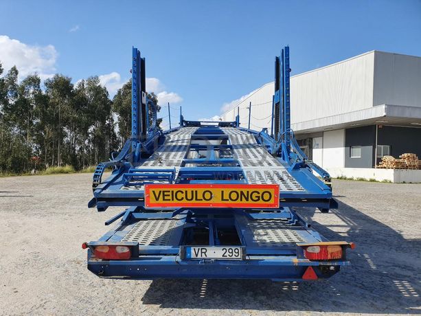 Trator Renault + Reboque Porta Veículos Janhel