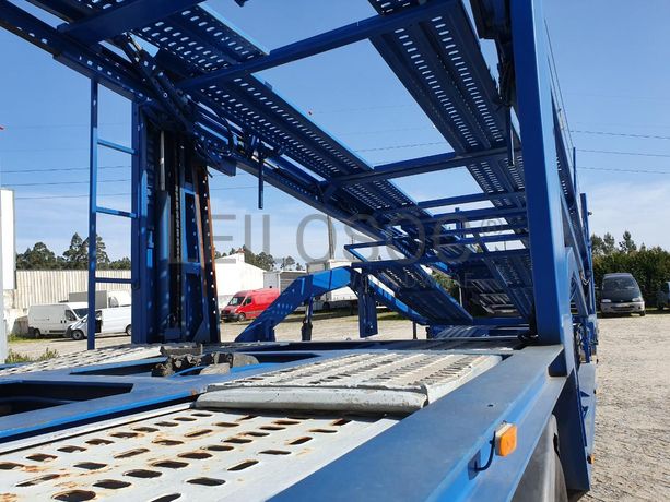 Trator Renault + Reboque Porta Veículos Janhel