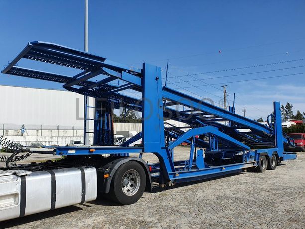 Trator Renault + Reboque Porta Veículos Janhel