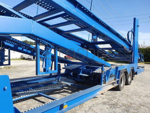 Trator Renault + Reboque Porta Veículos Janhel