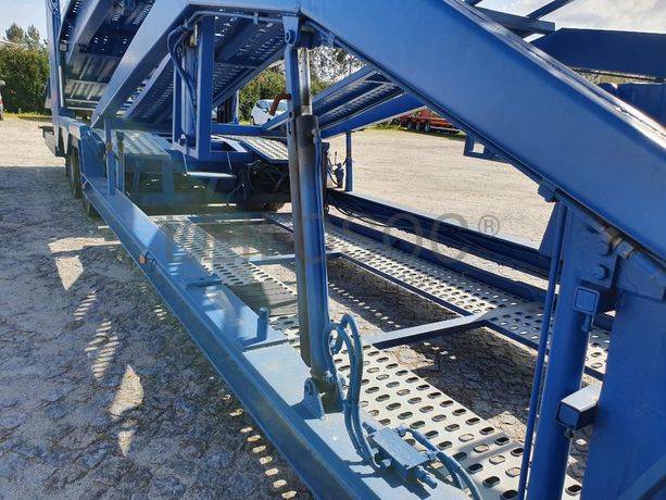 Trator Renault + Reboque Porta Veículos Janhel