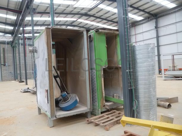 Cabine de pintura dupla