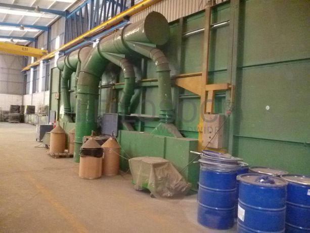 Linha de decapagem manual