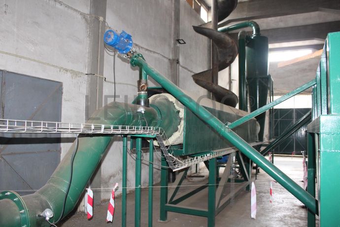 Linha de limpeza e secagem de caroço de azeitona FN15